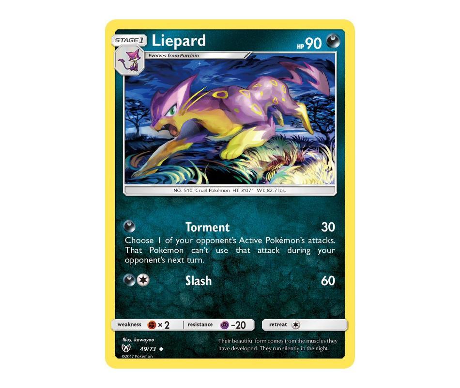 Pokemon: Liepard 49/73 - Shining Legends | Romulus Games