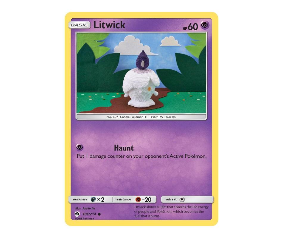 Pokemon: Litwick 101/214 - Lost Thunder | Romulus Games