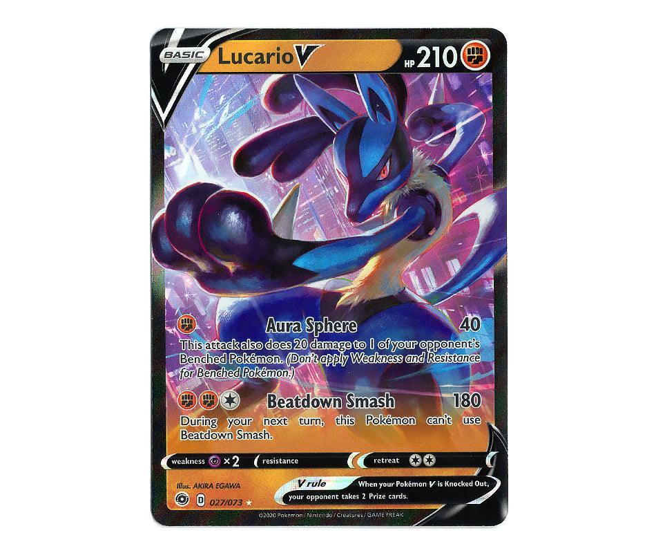 Pokemon: Lucario V 027/073 - Champion's Path | Romulus Games