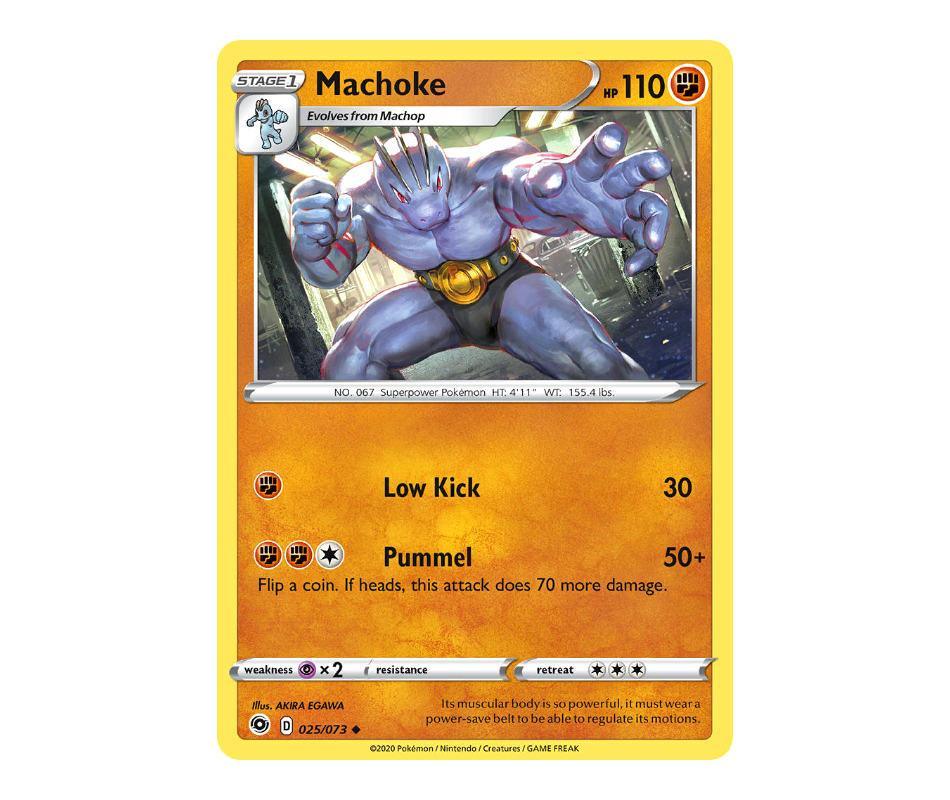 Pokemon: Machoke 025/073 - Champion's Path | Romulus Games