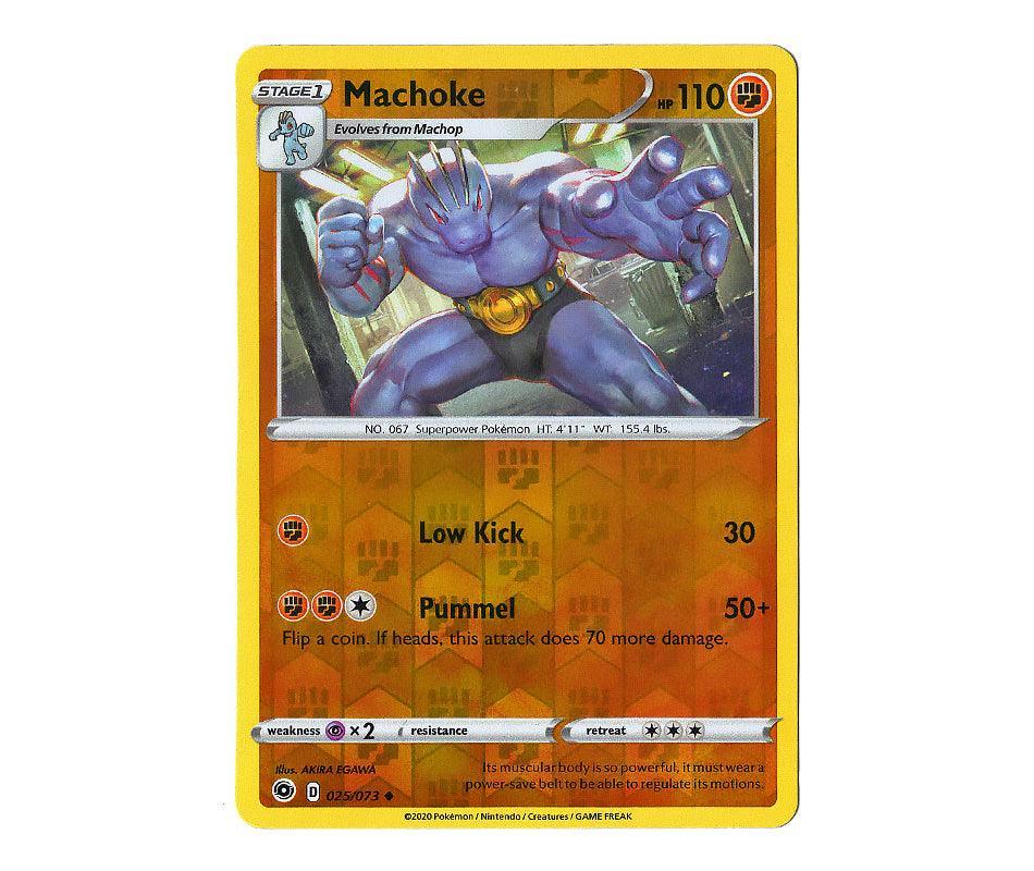 Pokemon: Machoke 025/073 (Reverse Holo) - Champion's Path | Romulus Games