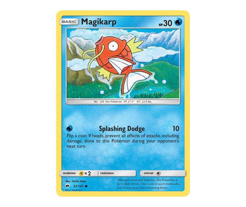 Pokemon: Magikarp 32/147 - Burning Shadows | Romulus Games