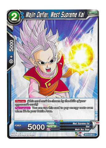 Dragon Ball Super: Majin Defier, West Supreme Kai BT3-039 - Cross Worlds | Romulus Games