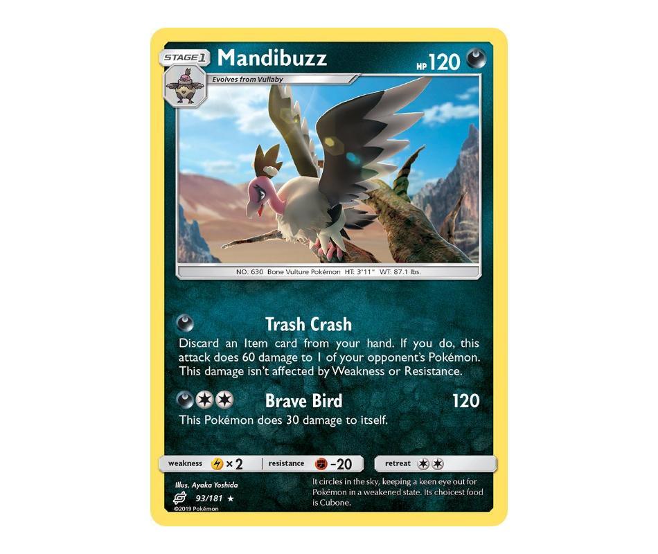 Pokemon: Mandibuzz 93/181 - Team Up | Romulus Games