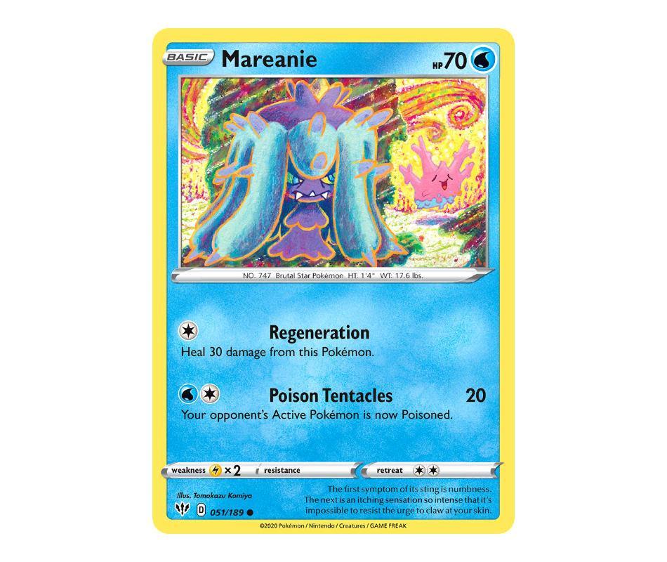 Pokemon: Mareanie 051/189 - Darkness Ablaze | Romulus Games