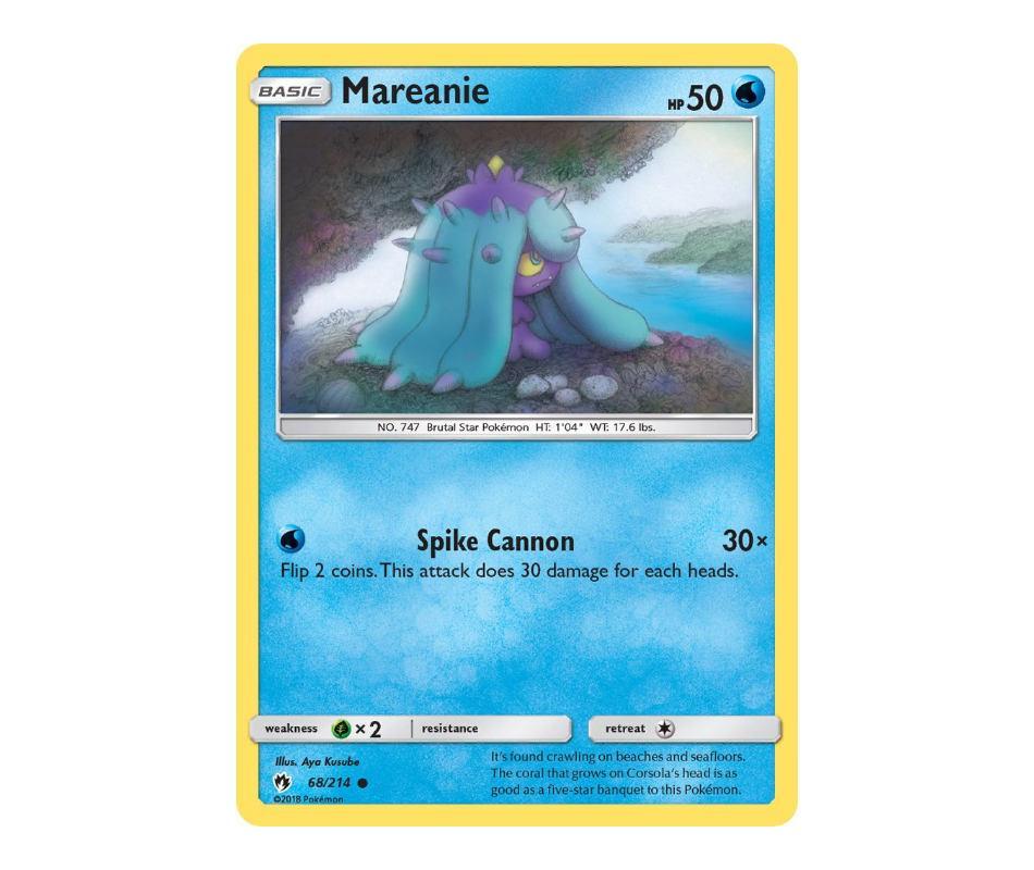 Pokemon: Mareanie 68/214 - Lost Thunder | Romulus Games