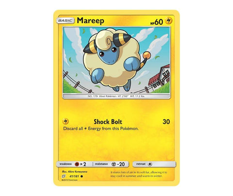 Pokemon: Mareep 41/181 - Team Up | Romulus Games