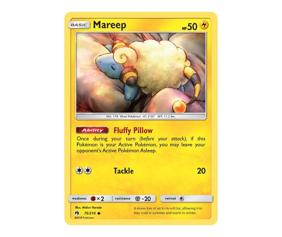 Pokemon: Mareep 75/214 - Lost Thunder | Romulus Games