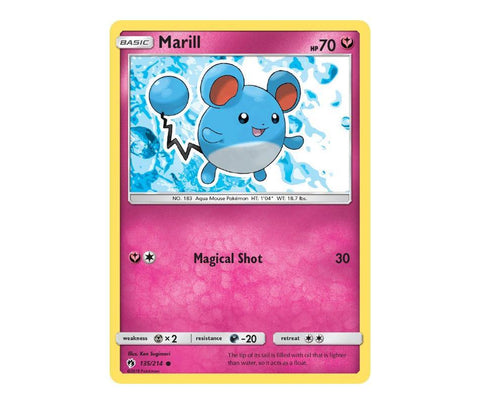 Pokemon: Marill 135/214 - Lost Thunder | Romulus Games