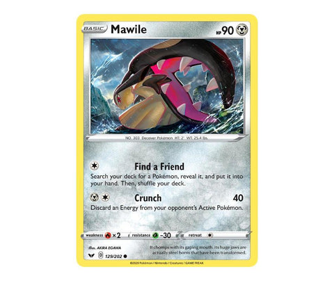 Pokemon: Mawile 129/202 - Sword & Shield | Romulus Games