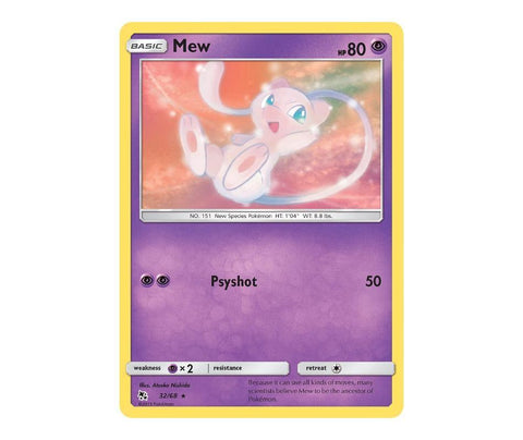 Pokemon: Mew 32/68 - Hidden Fates | Romulus Games