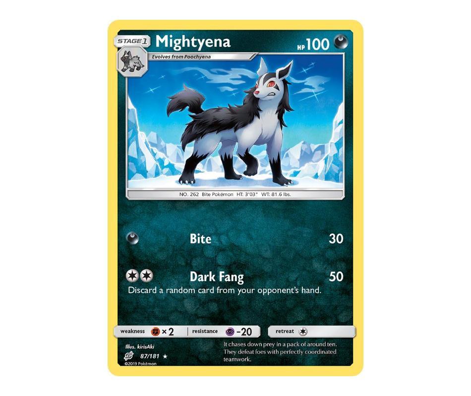 Pokemon: Mightyena 87/181 - Team Up | Romulus Games