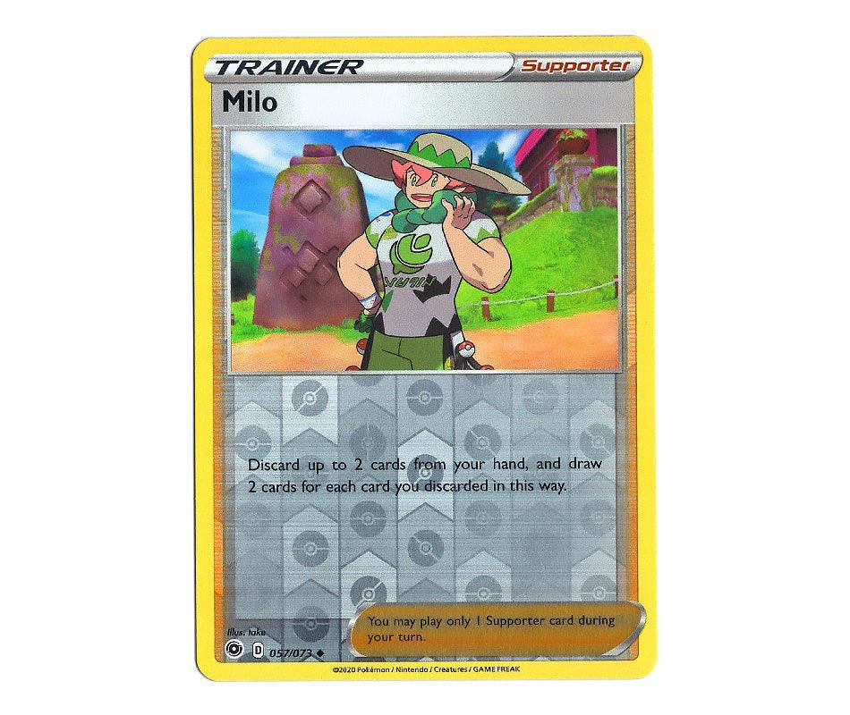 Pokemon: Milo 057/073 (Reverse Holo) - Champion's Path | Romulus Games