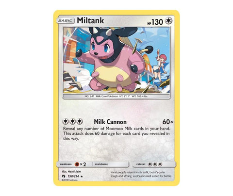 Pokemon: Miltank 158/214 - Lost Thunder | Romulus Games