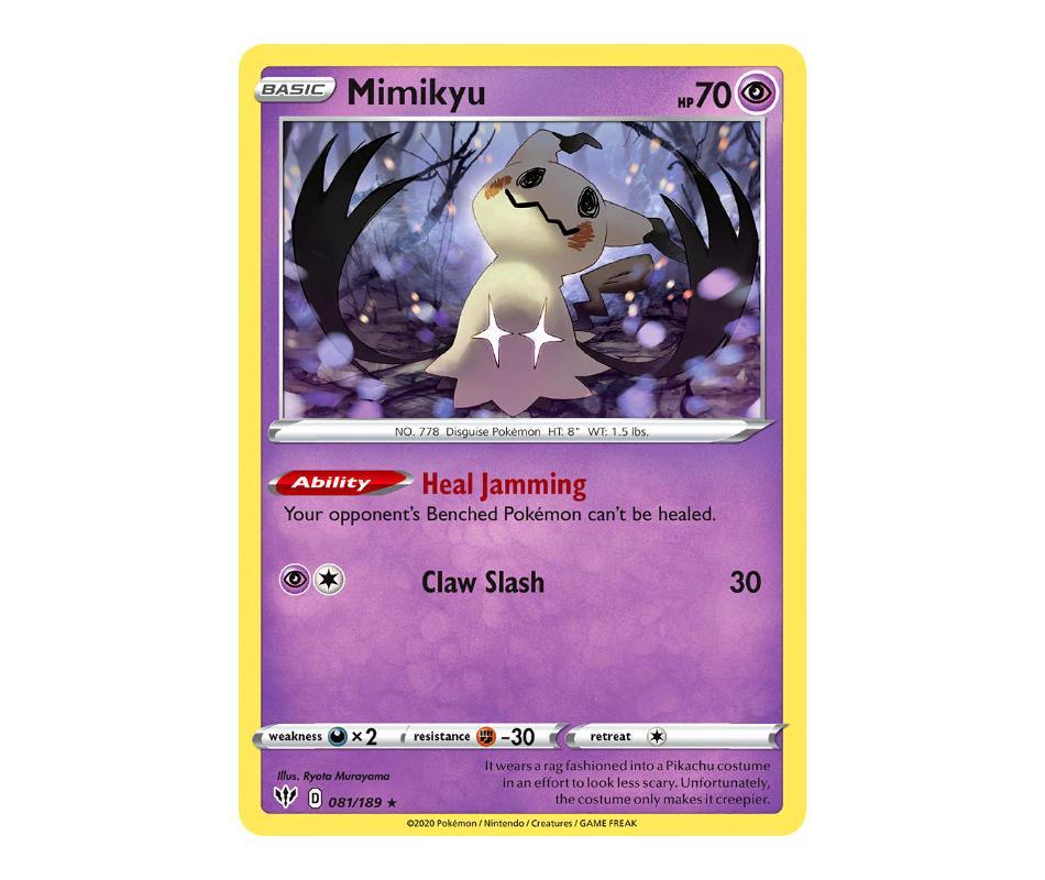 Pokemon: Mimikyu 081/189 - Darkness Ablaze | Romulus Games