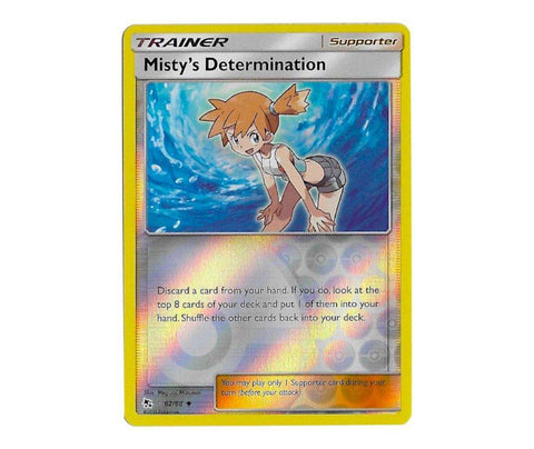 Pokemon: Misty's Determination 62/68 (Reverse Holo) - Hidden Fates | Romulus Games