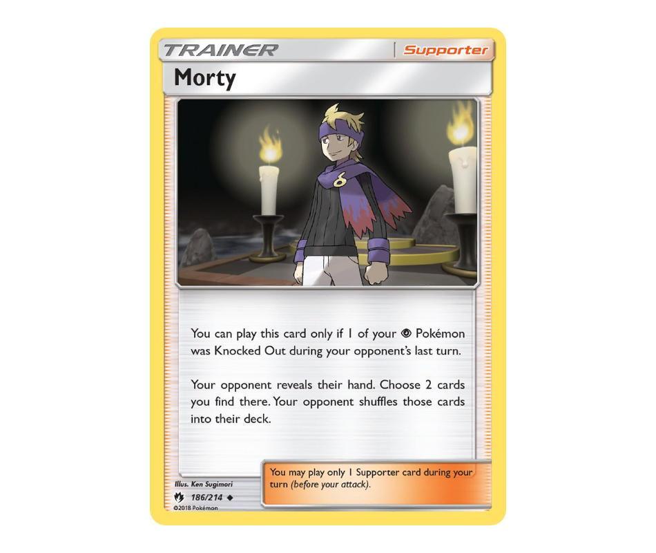 Pokemon: Morty 186/214 - Lost Thunder | Romulus Games