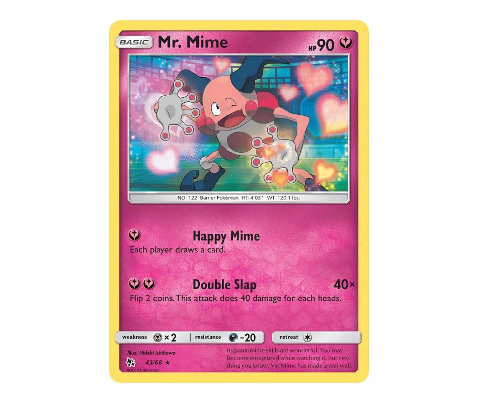 Pokemon: Mr. Mime 43/68 - Hidden Fates | Romulus Games