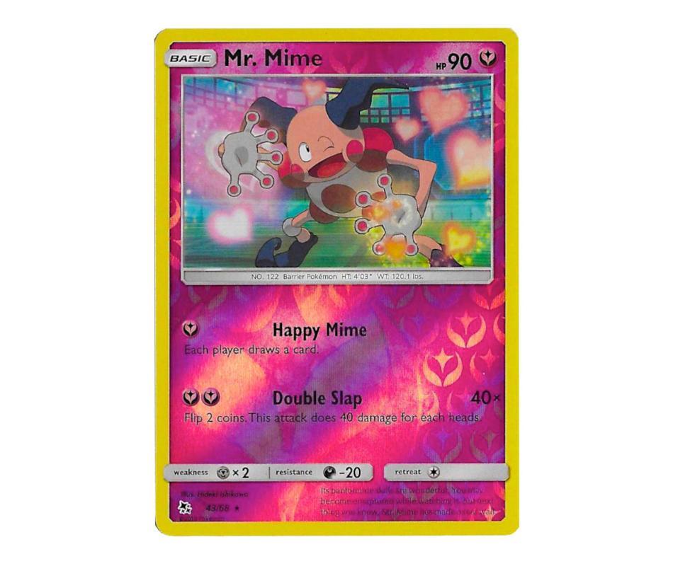 Pokemon: Mr. Mime 43/68 (Reverse Holo) - Hidden Fates | Romulus Games