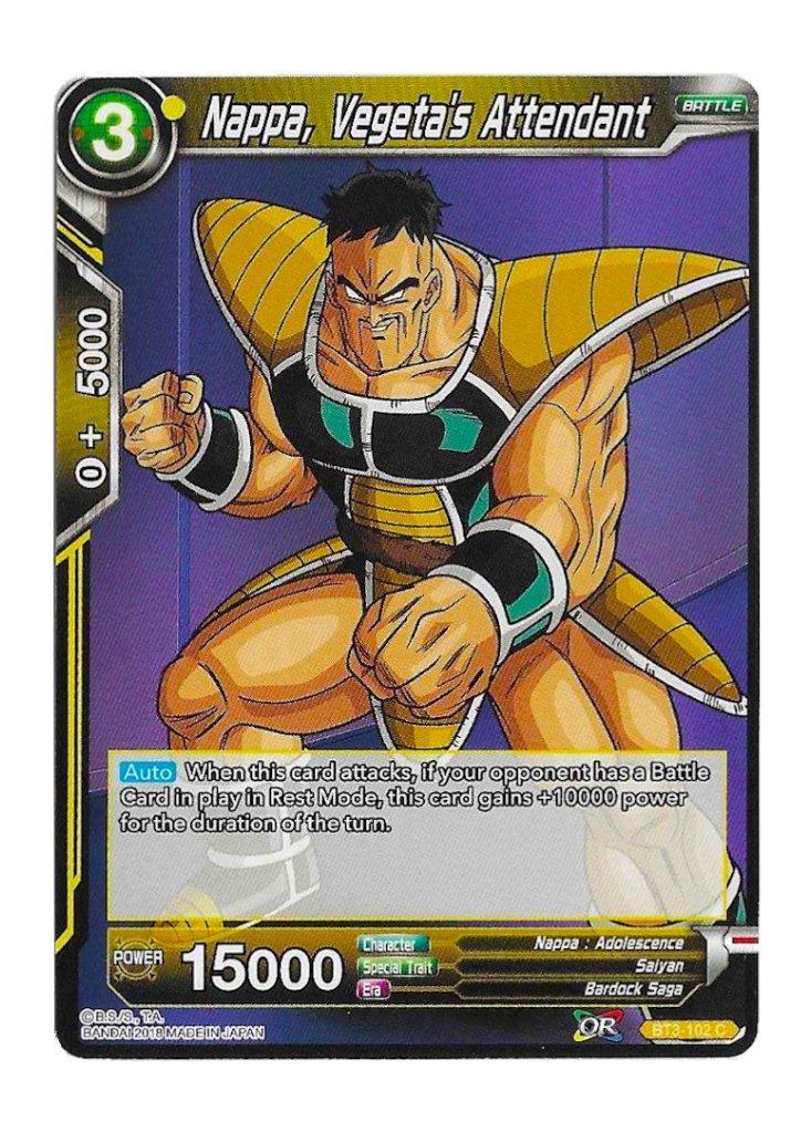 Dragon Ball Super: Nappa, Vegeta's Attendant BT3-102 - Cross Worlds | Romulus Games