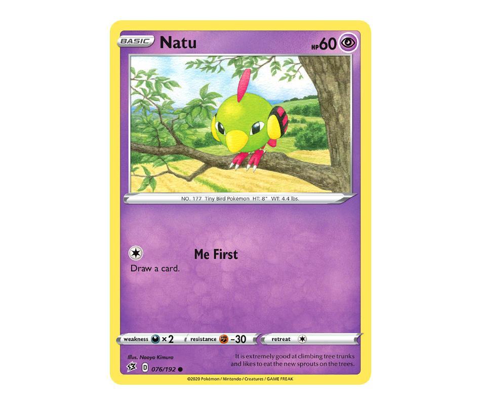 Pokemon: Natu 076/192 - Rebel Clash | Romulus Games