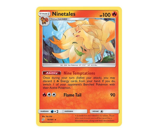 Pokemon: Ninetales 16/181 - Team Up | Romulus Games