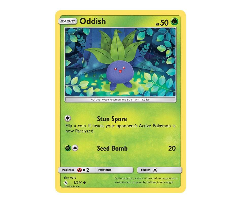 Pokemon: Oddish 5/214 - Unbroken Bonds | Romulus Games