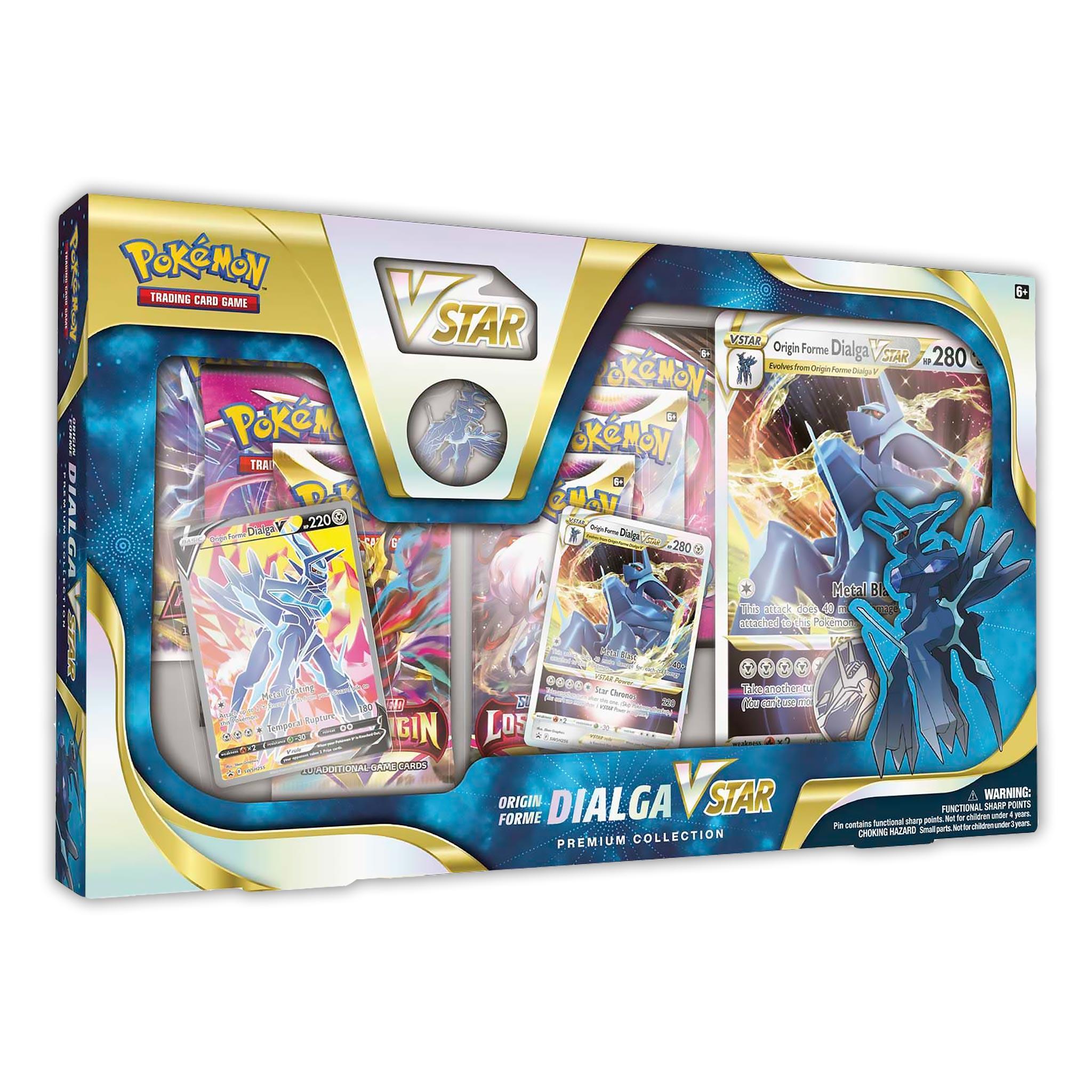 Pokemon: Origin Forme Dialga & Palkia VSTAR - Premium Collection Box (Set of 2) | Romulus Games