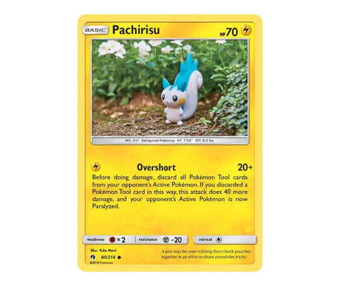 Pokemon: Pachirisu 80/214 - Lost Thunder | Romulus Games