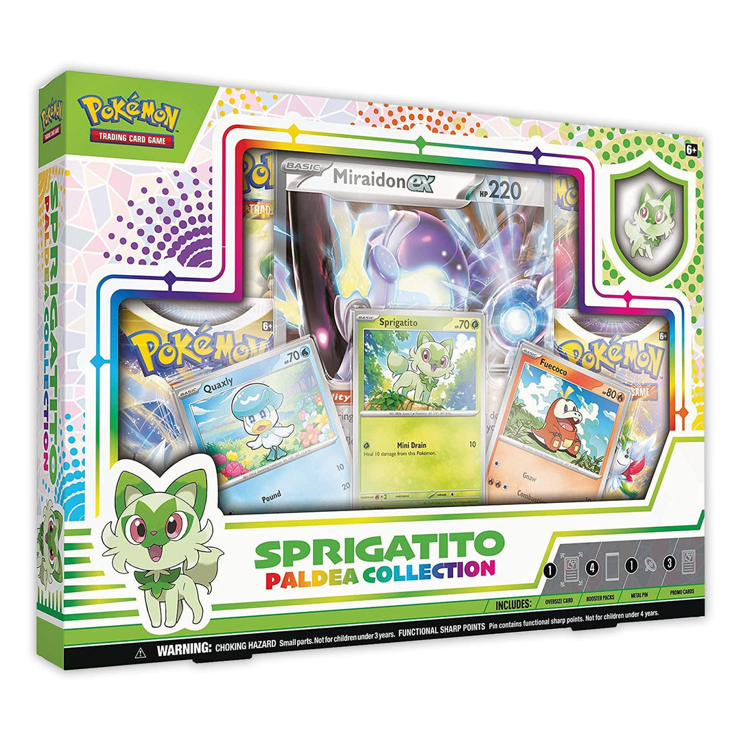 Pokemon: Paldea Collection - Sprigatito (Miraidon ex) | Romulus Games