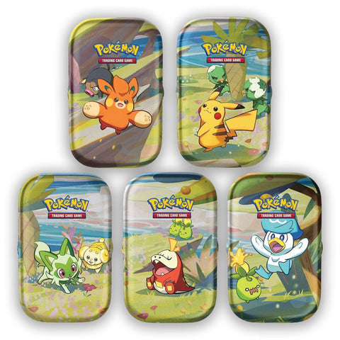 Pokemon: Paldea Friends - Mini Tin: Set of 5 | Romulus Games