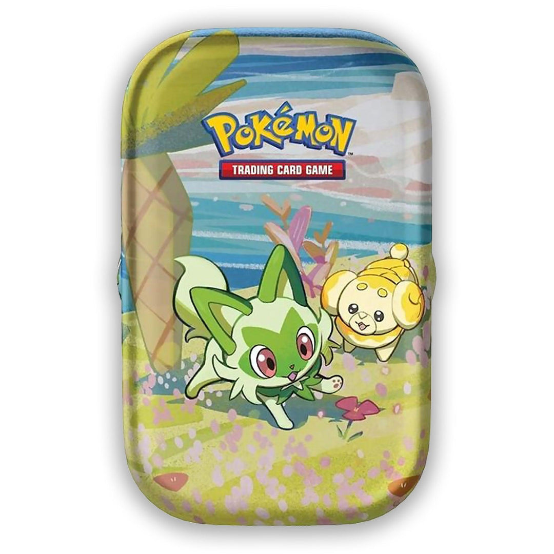 Pokemon: Paldea Friends - Mini Tin: Sprigatito & Fidough | Romulus Games