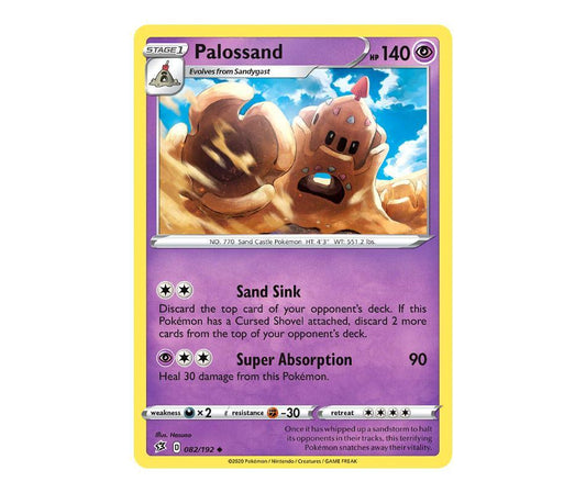 Pokemon: Palossand 082/192 - Rebel Clash | Romulus Games