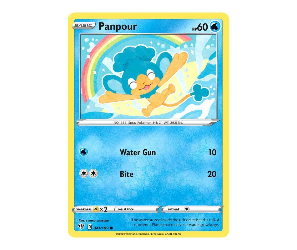 Pokemon: Panpour 041/189 - Darkness Ablaze | Romulus Games