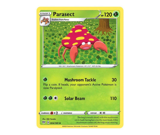 Pokemon: Parasect 004/189 - Darkness Ablaze | Romulus Games
