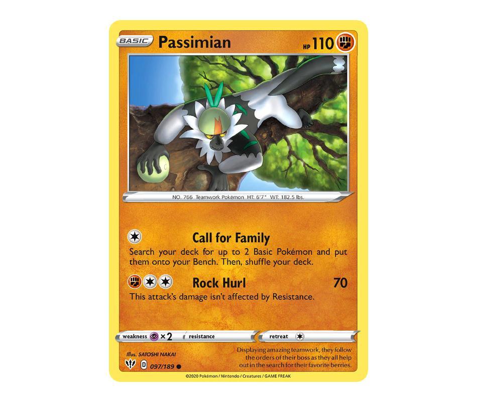 Pokemon: Passimian 097/189 - Darkness Ablaze | Romulus Games