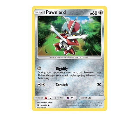 Pokemon: Pawniard 104/181 - Team Up | Romulus Games