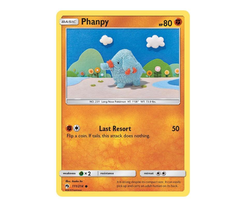 Pokemon: Phanpy 111/214 - Lost Thunder | Romulus Games