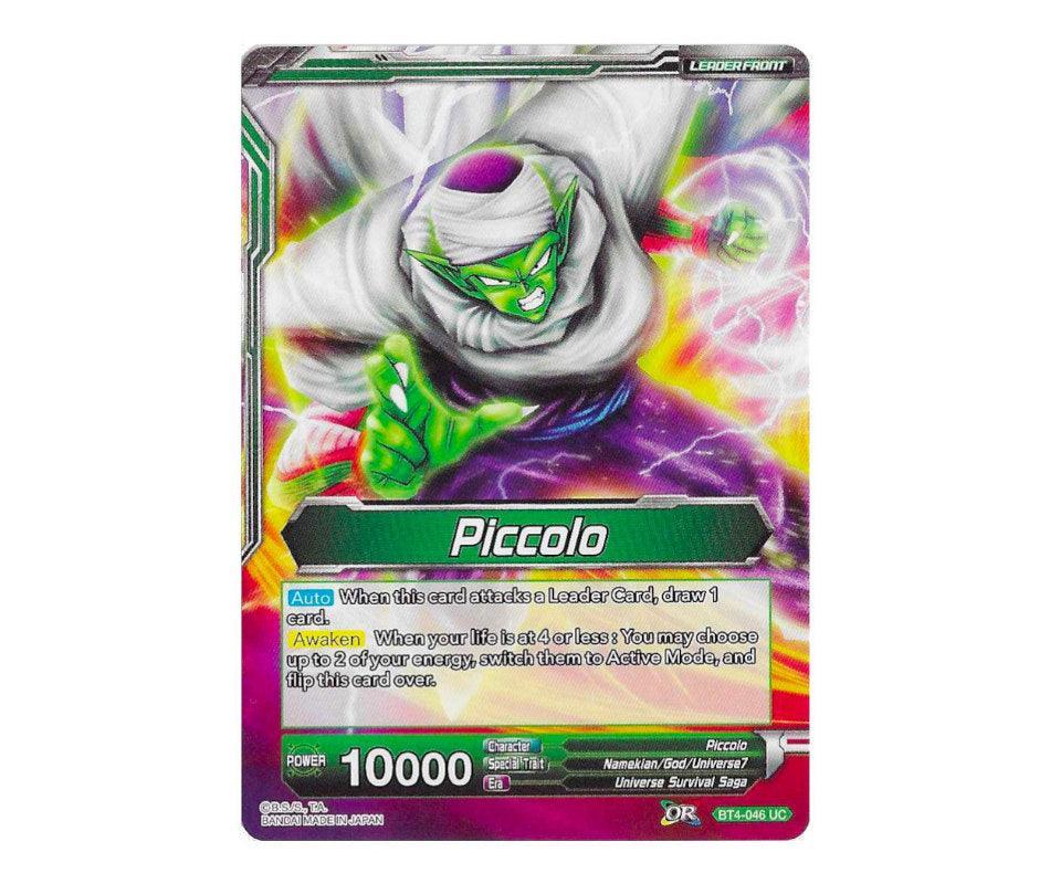 Dragon Ball Super: Piccolo/Piccolo, Kami's Successor BT4-046 - Colossal Warfare | Romulus Games