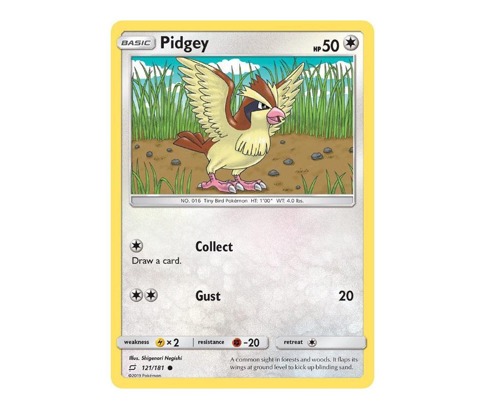 Pokemon: Pidgey 121/181 - Team Up | Romulus Games