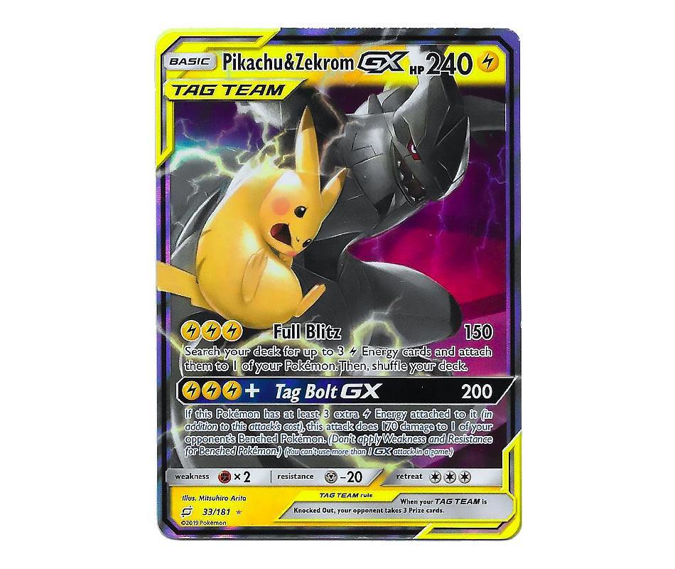 Pokemon: Pikachu & Zekrom GX 33/181 - Team Up | Romulus Games