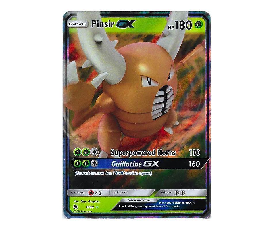 Pokemon: Pinsir GX 6/68 - Hidden Fates | Romulus Games