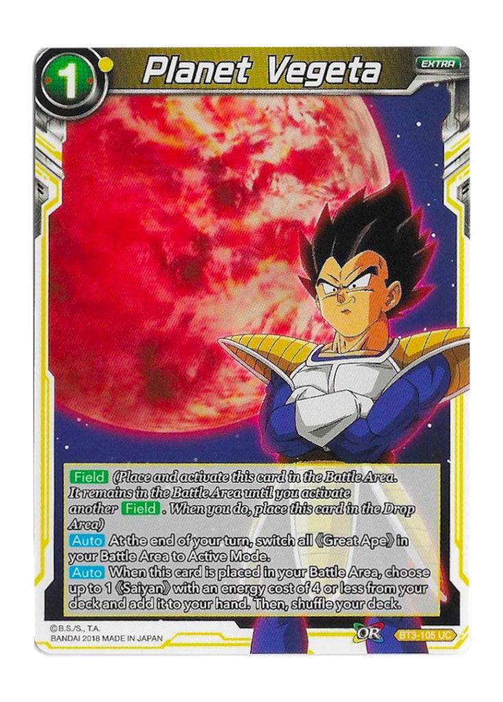 Dragon Ball Super: Planet Vegeta BT3-105 - Cross Worlds | Romulus Games