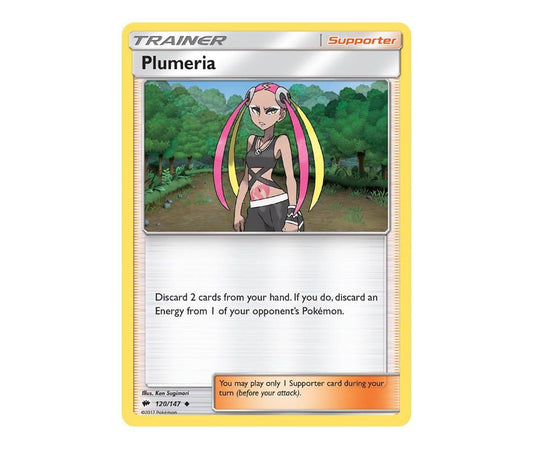 Pokemon: Plumeria 120/147 - Burning Shadows | Romulus Games