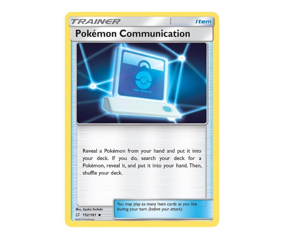 Pokemon: Pokemon Communication 152/181 - Team Up | Romulus Games