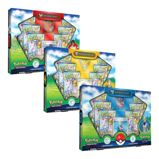 Pokemon: Pokemon GO - Special Collection Box - Team Mystic, Valor & Instinct (Set of 3) | Romulus Games
