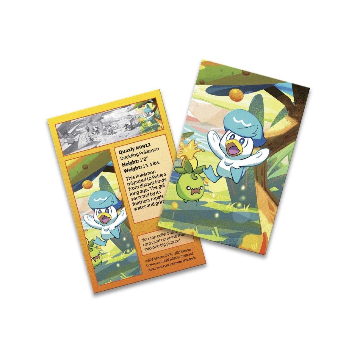 Pokemon: Paldea Friends - Mini Tin: Quaxly & Smoliv | Romulus Games