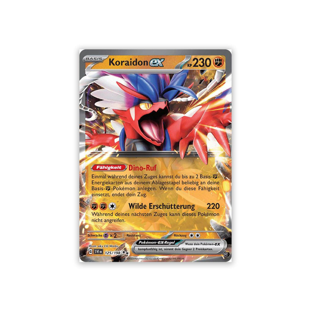 Pokemon: Paldea Legends Tin - Koraidon EX | Romulus Games