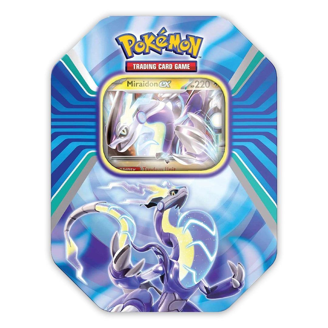 Pokemon: Paldea Legends Tin - Miraidon EX | Romulus Games