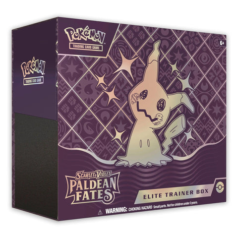Pokemon: Scarlet & Violet Paldean Fates - Elite Trainer Box: Sealed Case (10 ETB's) | Romulus Games
